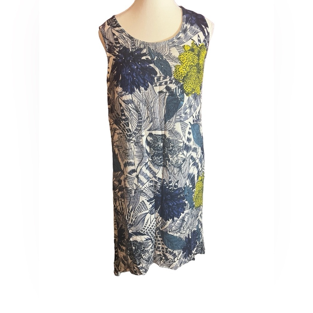 Desigual Women’s Iowas dress made in India maximalist flowy pull on 8 - Picture 2 of 8